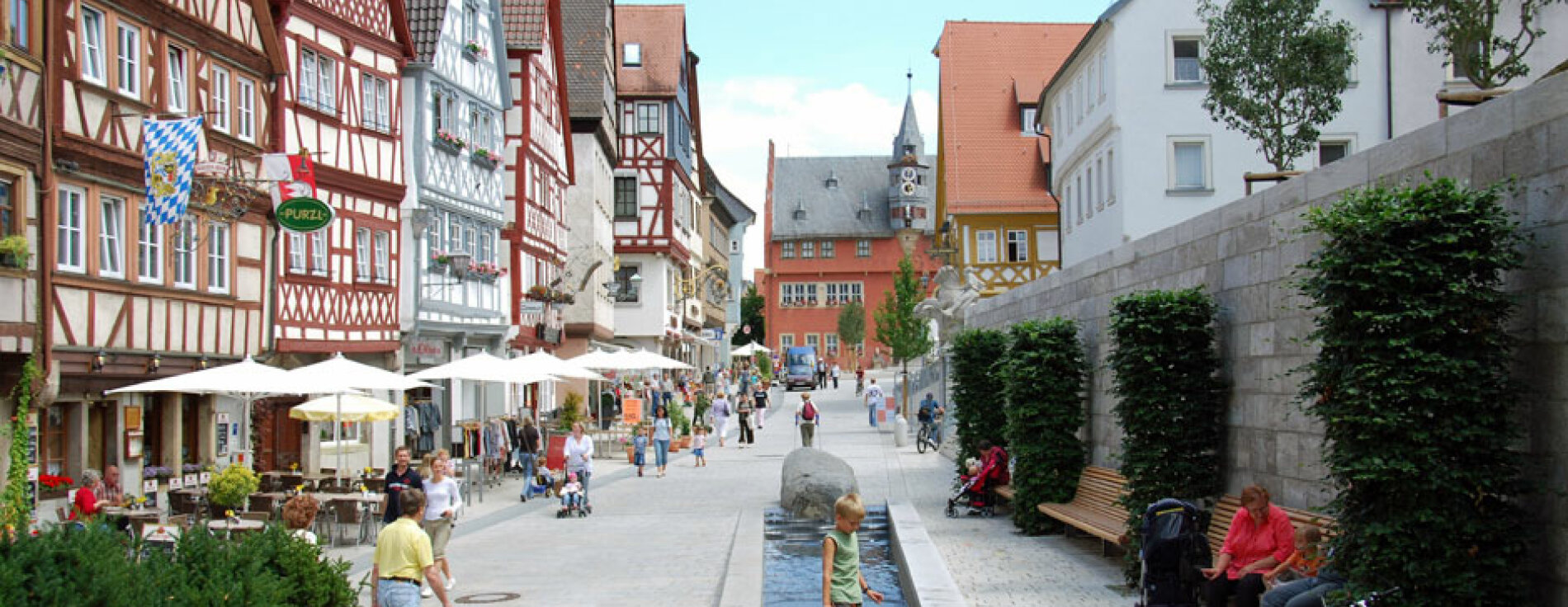 Blick in Altstadt