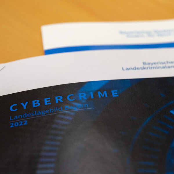 Ausschnitt von Broschüre "Lagebild Cybercrime 2022"