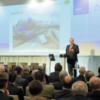 Innenminister Joachim Herrmann spricht beim Mobilitätskongress