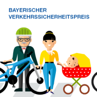 2018 widmet sich der Bayerische Verkehrs­sicherheitspreis dem Radverkehr. 
